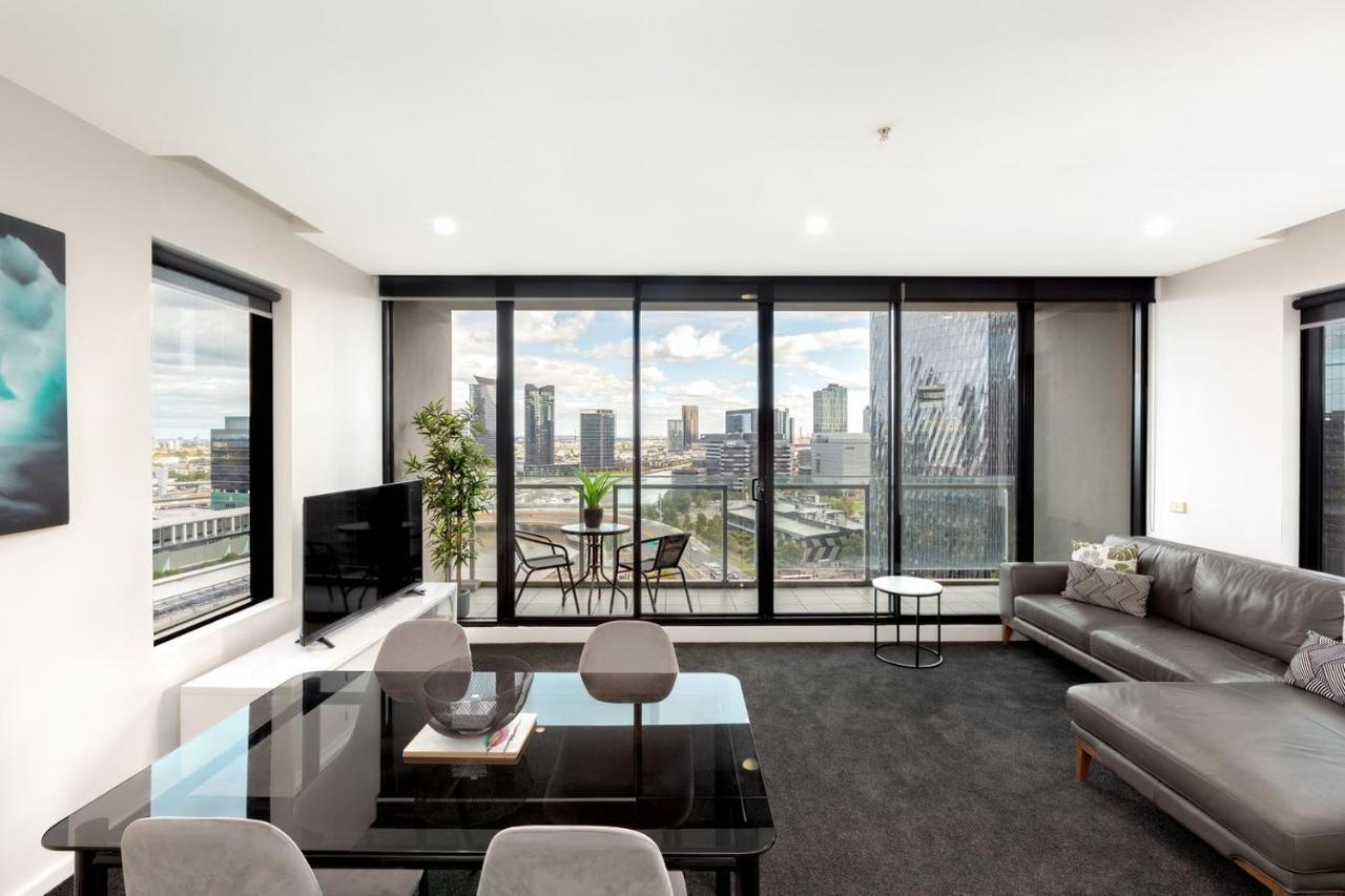 Melbourne Holiday Apartments Flinders Wharf Bagian luar foto