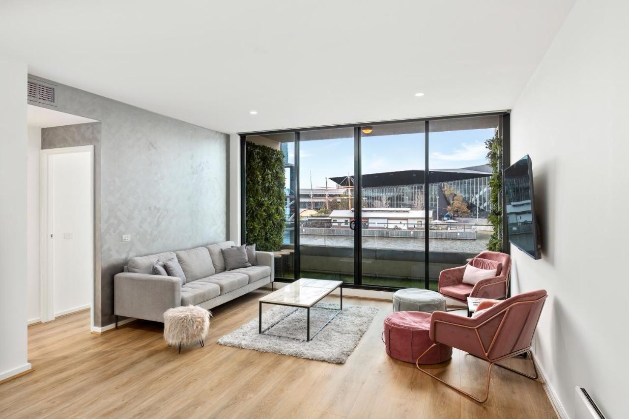 Melbourne Holiday Apartments Flinders Wharf Bagian luar foto