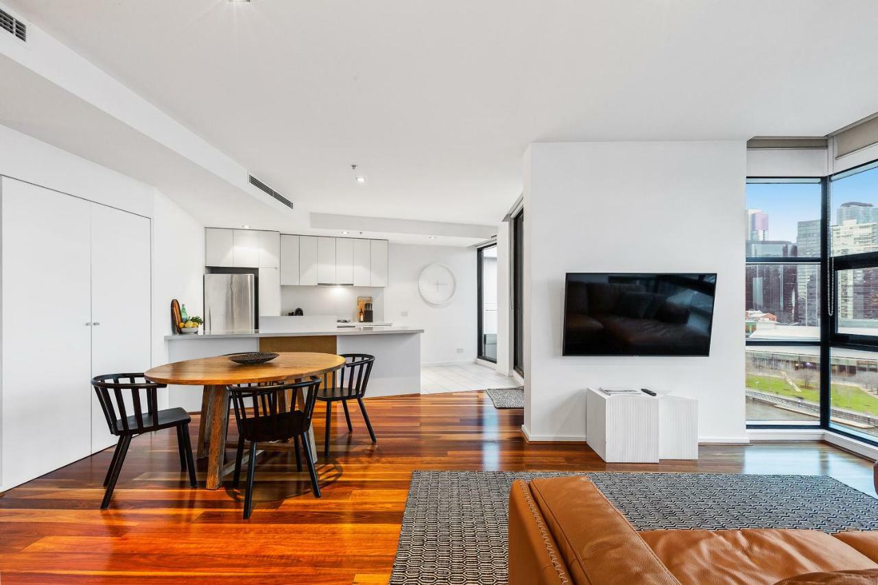 Melbourne Holiday Apartments Flinders Wharf Bagian luar foto